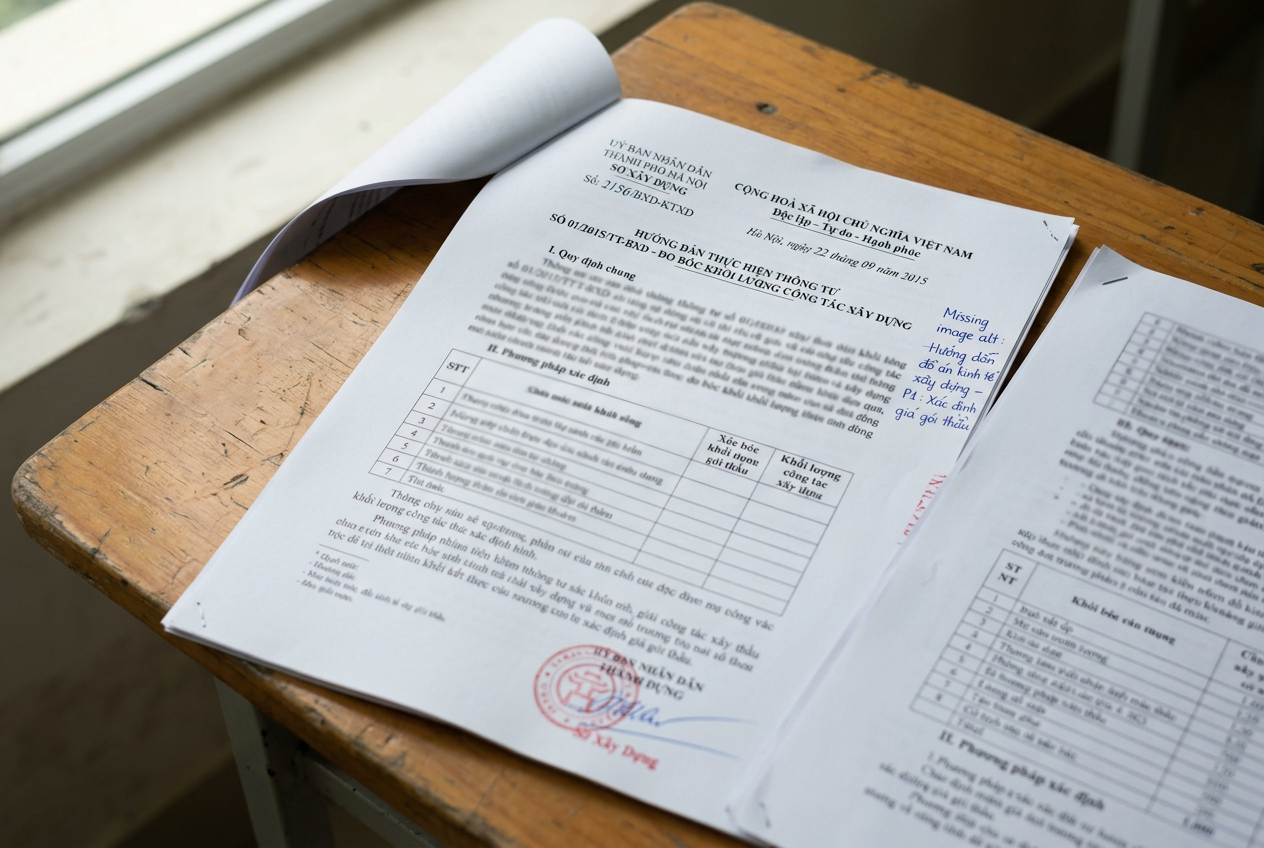 Mẫu hồ sơ dự thầu