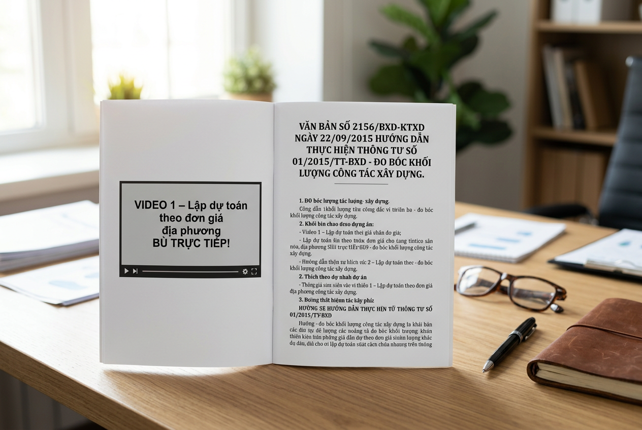 Tài liệu về Đo bóc khối lượng và lập Dự toán trên Phần mềm Dự toán GXD 10