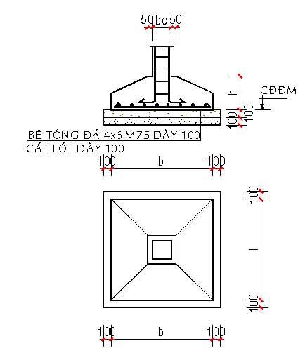 Khái niệm về mặt cắt trong bản vẽ thiết kế xây dựng